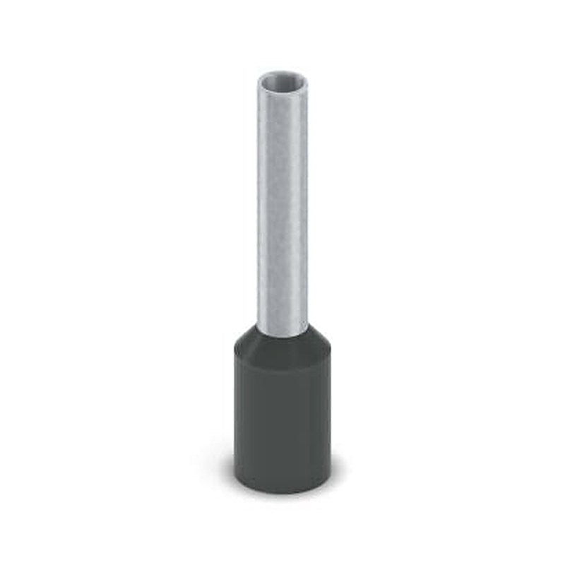Phoenix Contact, DIN 46228-4 UL 486F Insulated Bootlace Ferrule, 16 mm Pin Length, 1.7 mm Pin Diameter, Blue to 16 AWG