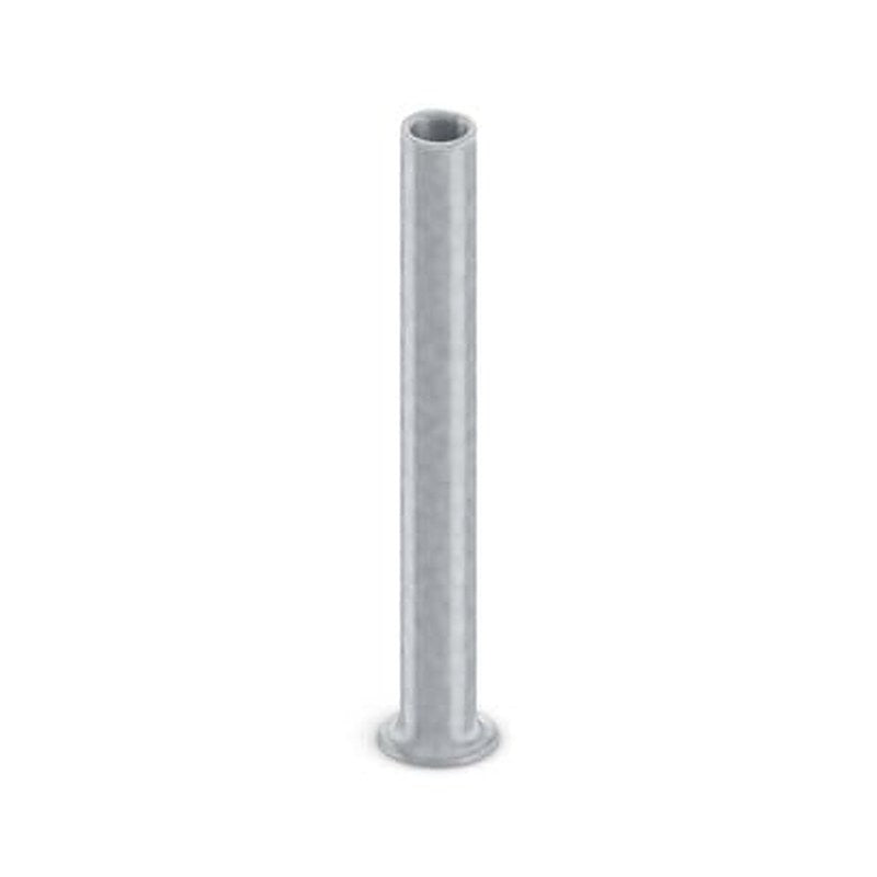 Phoenix Contact, Ferrule A Insulated Bootlace Ferrule, 12 mm Pin Length, 1.2 mm Pin Diameter, Silver to 18 AWG Wire Size