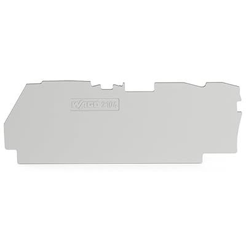 WAGO TOPJOB S Series End Plate for Use with DIN Rail Terminal Block