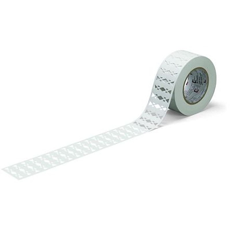 WAGO White White Print Cable Labels, 25 mm Width, 3500 Per Roll Qty