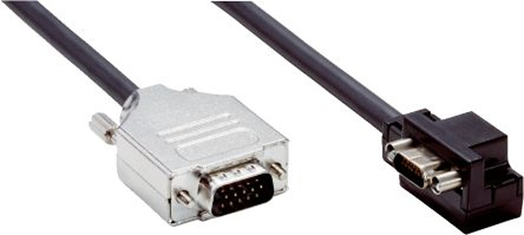 SICK Male D-Sub to Male D-Sub Cable, 500 mm, 21115 Series
