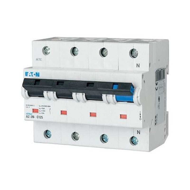 Eaton xEffect xEffect - AZ MCB Miniature Circuit Breaker, 3-Pole, 50A, Type D, 400V ac AC, 60 V dc DC, 25 kA Breaking