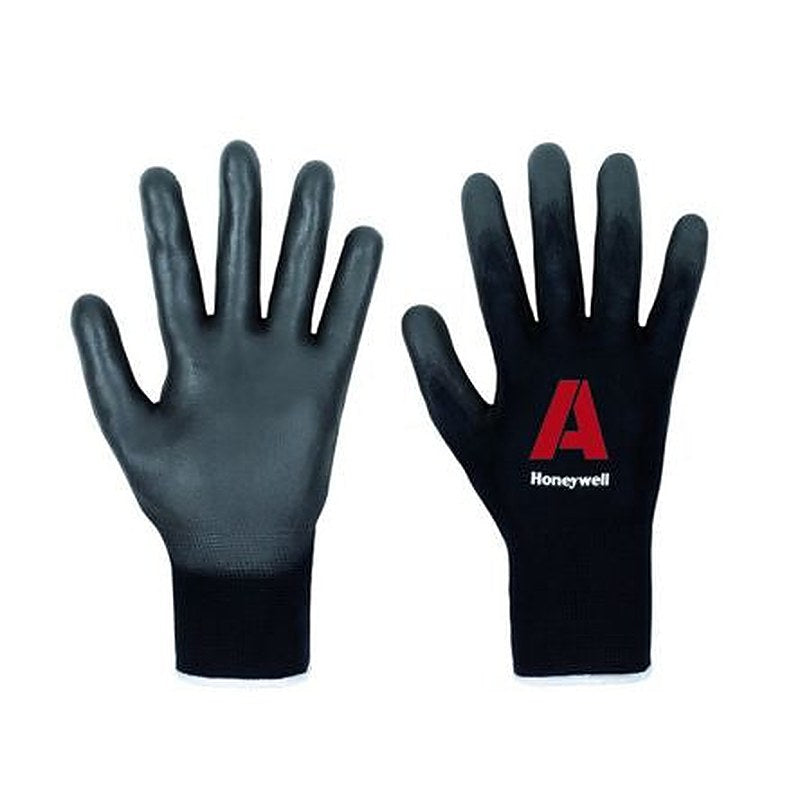 Honeywell Vertigo Black Polyamide Work Gloves, Size 7 250mm, Polyurethane Coating