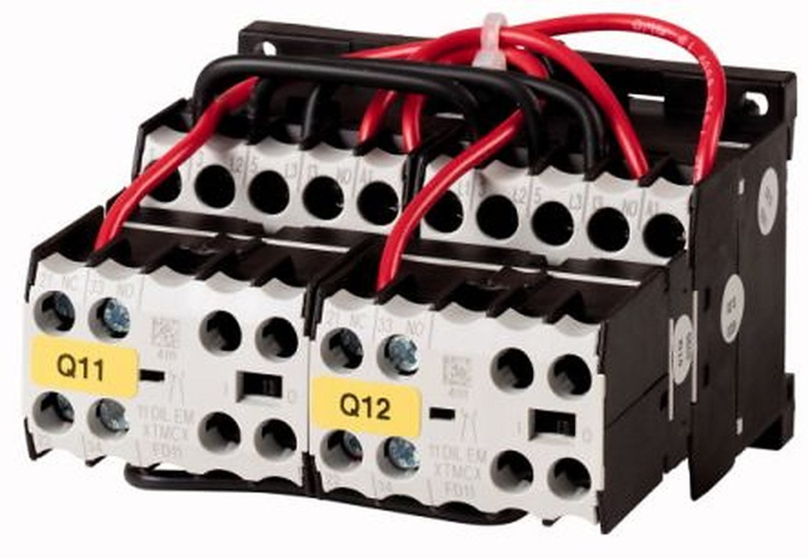 Eaton DIUL Reversing Contactor, 24V Coil, 9 A, 4 kW, 6 NO, 400V