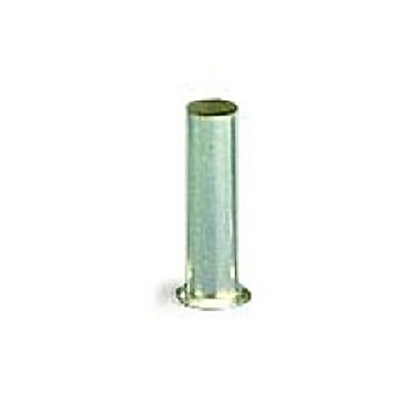 WAGO, 216 Uninsulated Ferrule, 6 mm Pin Length, 2.1 mm Pin Diameter, Silver from 22 AWG to 20 AWG Wire Size
