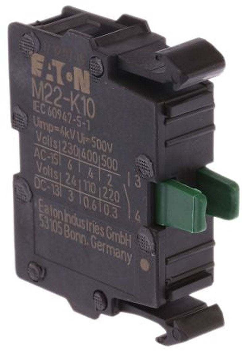 Eaton for Use with NZM1(-4) Series, PN1(-4) Series, N(S)1(-4) Series 500 V ac, 1 NO