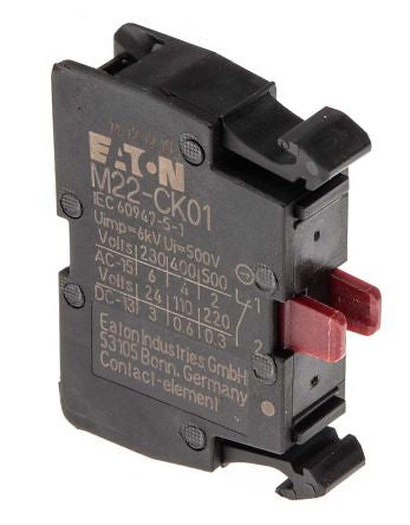 Eaton for Use with N(S)1(-4) Series, NZM1(-4) Series, PN1(-4) Series 500 V ac, 1 NC