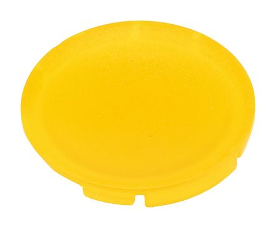 Eaton Yellow Round Push Button Lens for Use with M30C-FDL-X, M22(S)-DRL-X, M30C-FDRL-X, M22(S)-DL-X, M22S-DGL-X