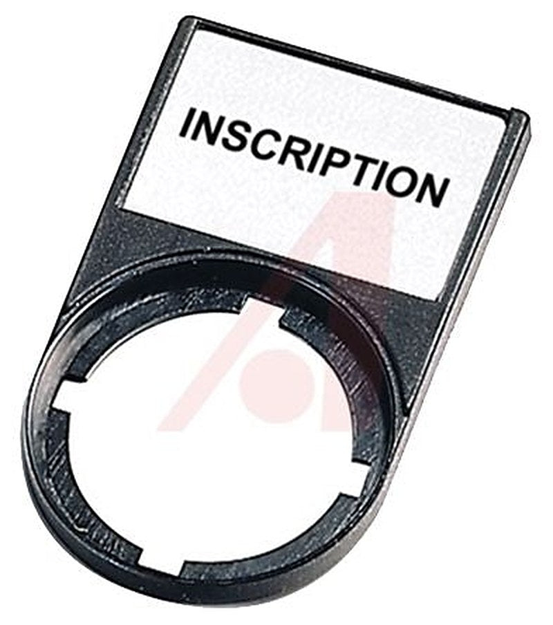 Eaton I/O II Label Holder for Use with 22.5 mm Modular Pushbutton