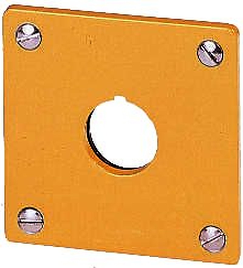 Eaton Mounting Plate for use with Push Buttons, 216542 M22-EY1