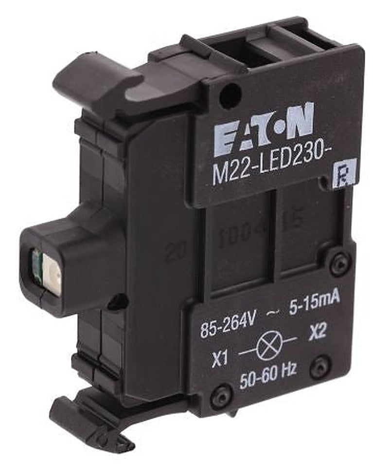 Eaton M22 Series Light Block, 264V ac, Red Light