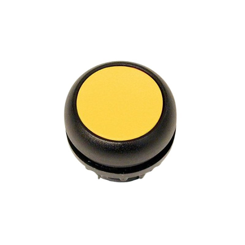 Eaton Push Button Switch, 23 mm Cutout Yellow, IP66, IP67, IP69K