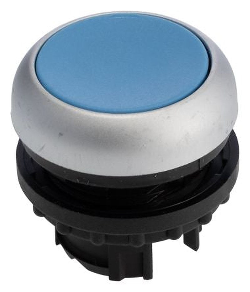 Eaton RMQ Titan M22 Series Blue Maintained Push Button Head, 22 mm Cutout, IP67