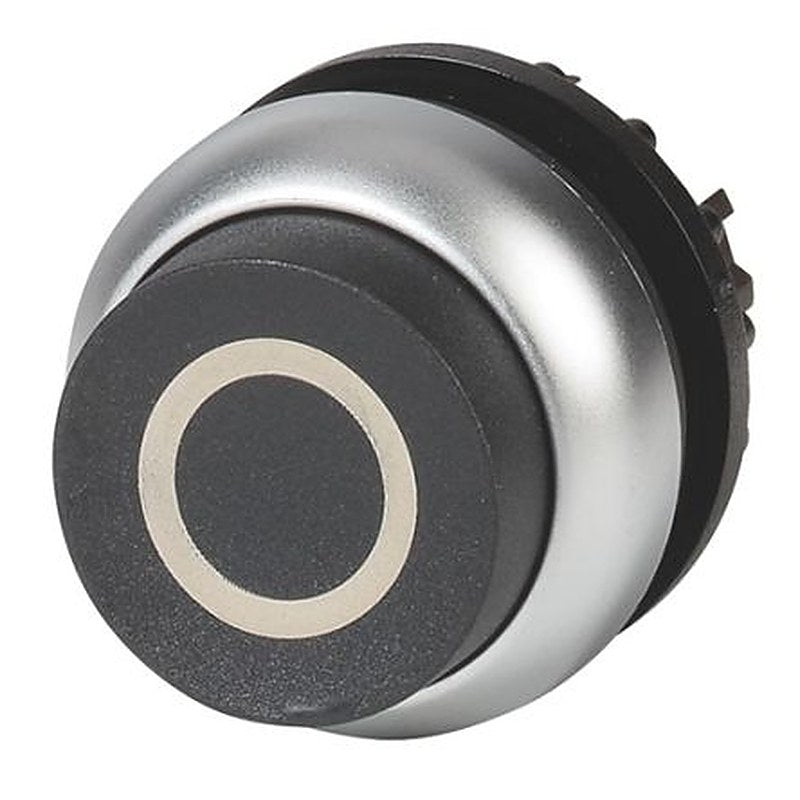 Eaton Push Button Switch, 23 mm Cutout Black, IP66, IP67, IP69K
