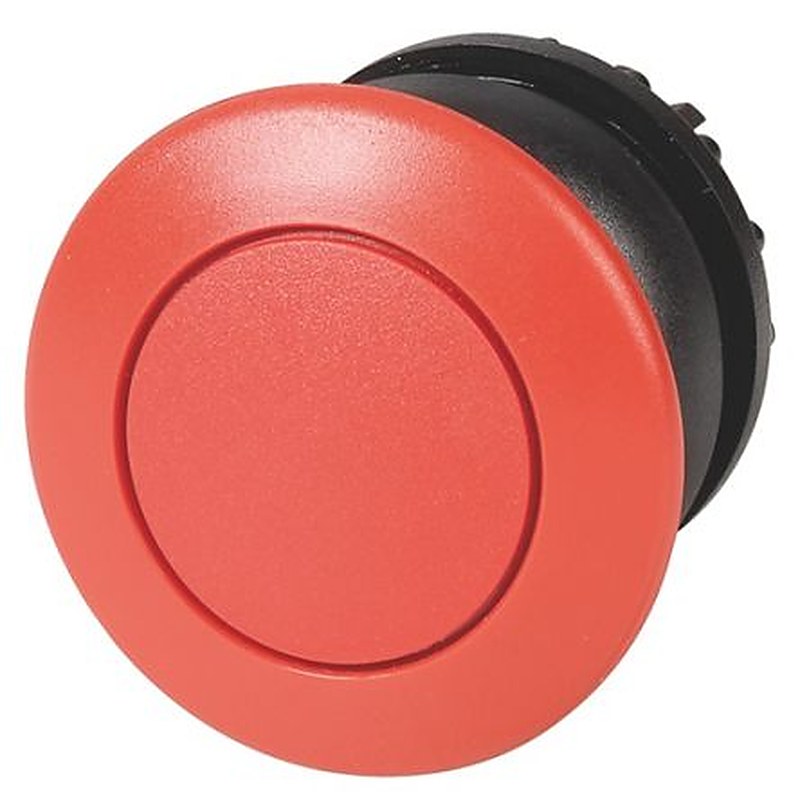 Eaton M22 Series Red Switching Function Latching Push Button Switch, 22.5 mm Cutout, IP67, IP69K