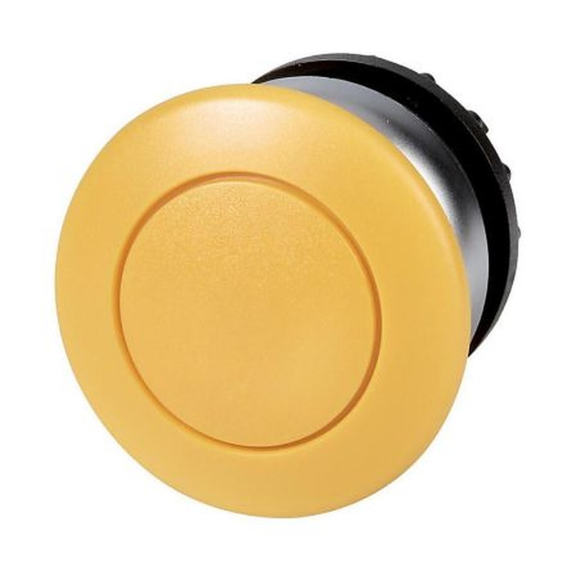 Eaton RMQ Titan M22 Series Yellow Maintained Push Button Head, 22.5 mm Cutout, IP67, IP69K