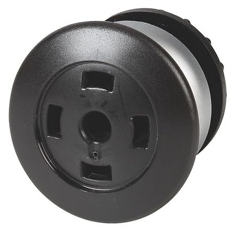 Eaton M22 Series Black Switching Function Latching Push Button Switch, 22.5 mm Cutout, IP67, IP69K