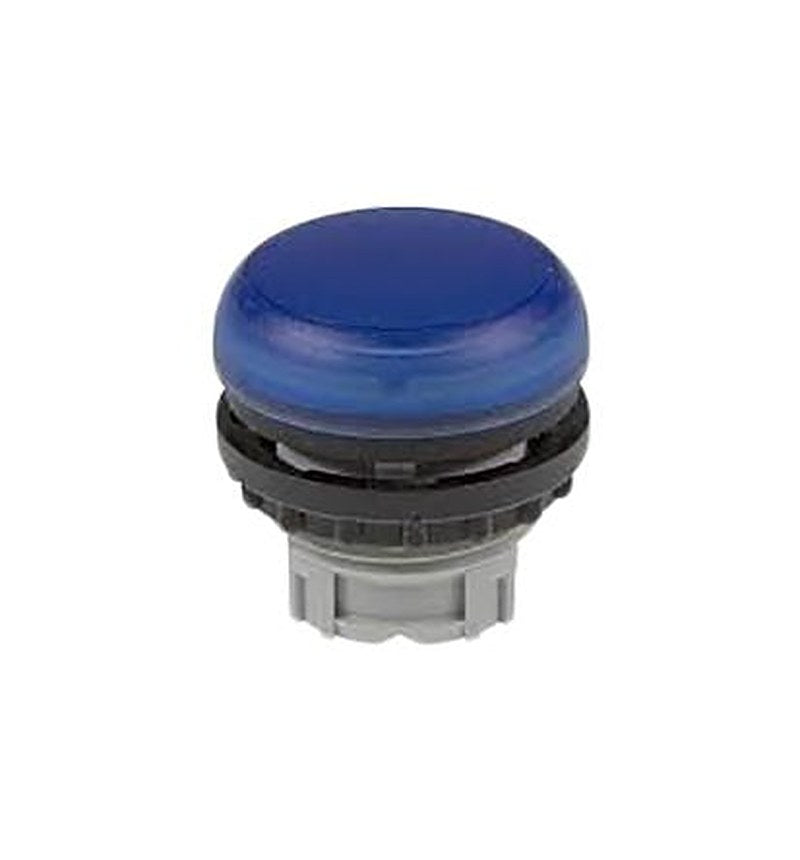 Eaton Blue Pilot Light Head, 22.5 mm Cutout M22 Series