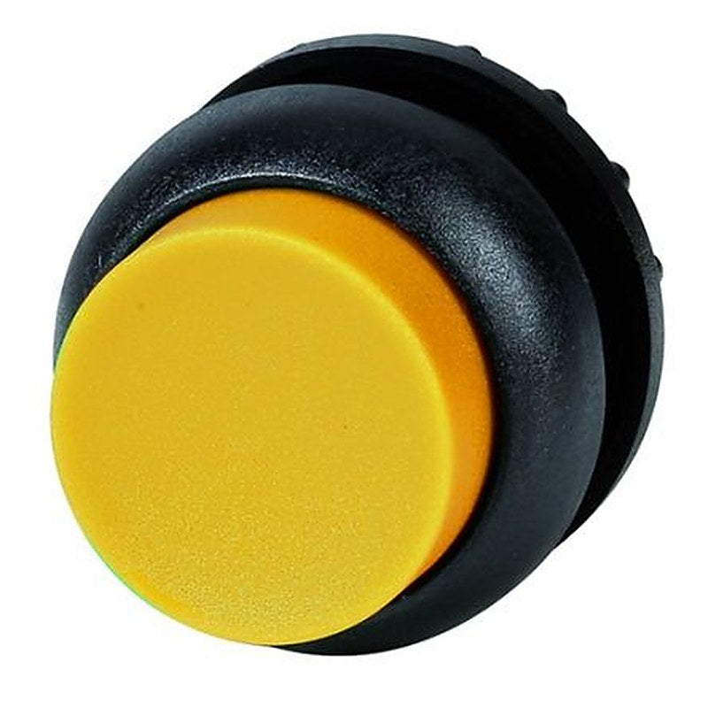 Eaton RMQ-Titan Series Yellow Push Button Switch, 22.5 mm Cutout, IP66, IP67, IP69K