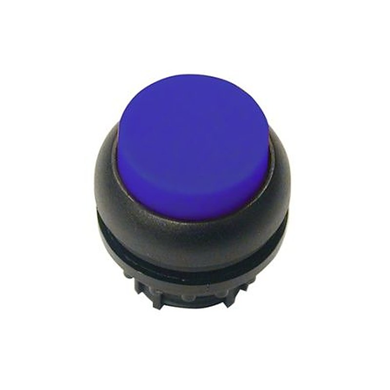 Eaton RMQ-Titan Series Blue Maintained Push Button Switch, 22.5 mm Cutout, IP69K, IP67