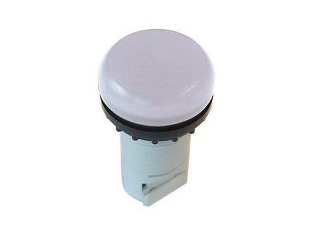 Eaton RMQ-Titan Series White Ba 9S Lamp Socket Indicator, 250V, IP66, IP69, IP67, 22.5 mm, Flush
