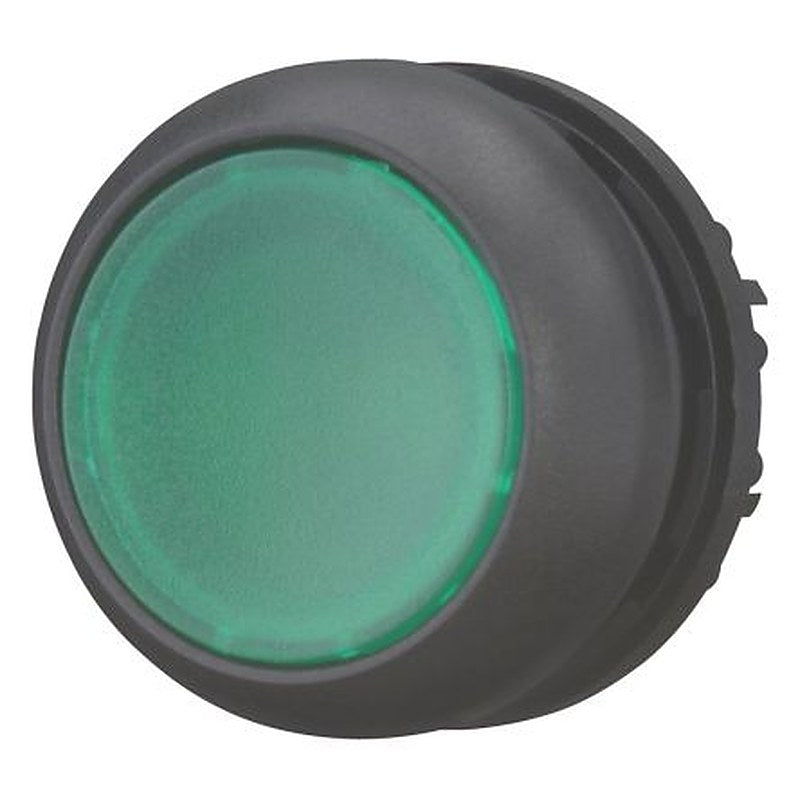 Eaton RMQ Titan M22 Series Illuminated Push Button Switch, Panel, 22 mm Cutout Green, IP67, IP69K