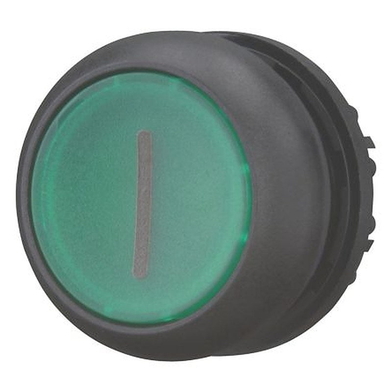 Eaton RMQ Titan M22 Series Green Momentary Push Button Head, 22.5 mm Cutout, IP66, IP67, IP69K