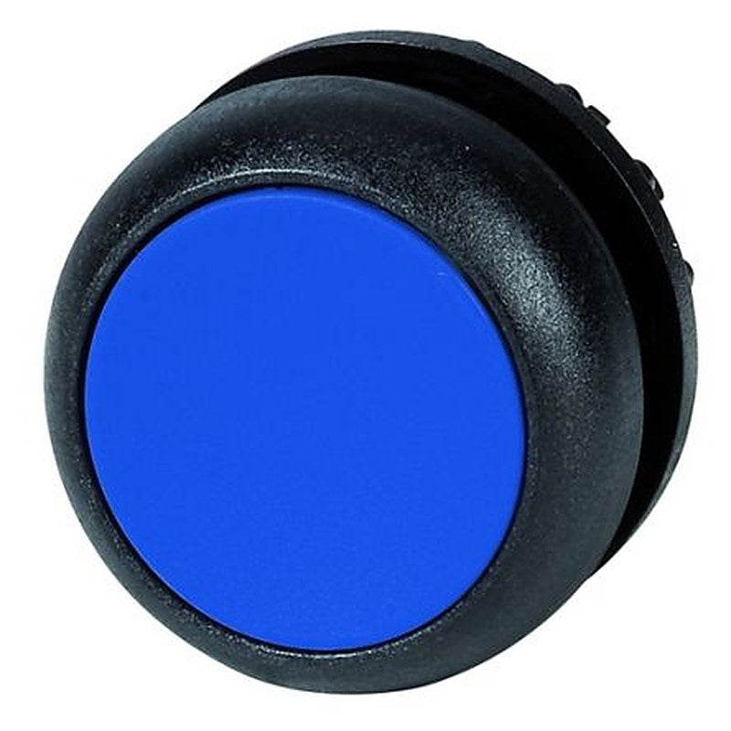 Eaton M22 Series Blue Switching Function Latching Push Button Switch, 22.5 mm Cutout, IP67, IP69K