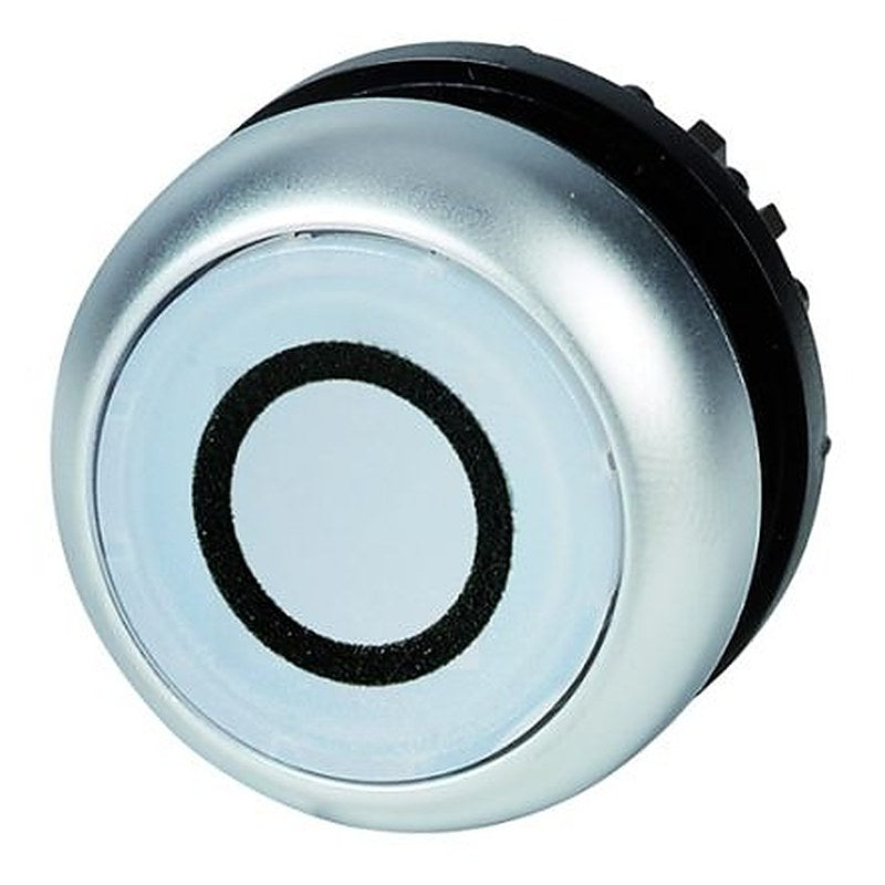 Eaton RMQ-Titan Series White Maintained Push Button Switch, 22.5 mm Cutout, IP66, IP67, IP69K