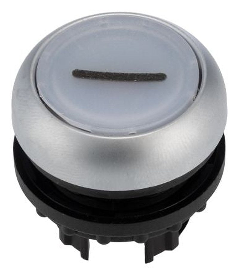 Eaton RMQ Titan M22 Series White Maintained Push Button Head, 22 mm Cutout, IP67