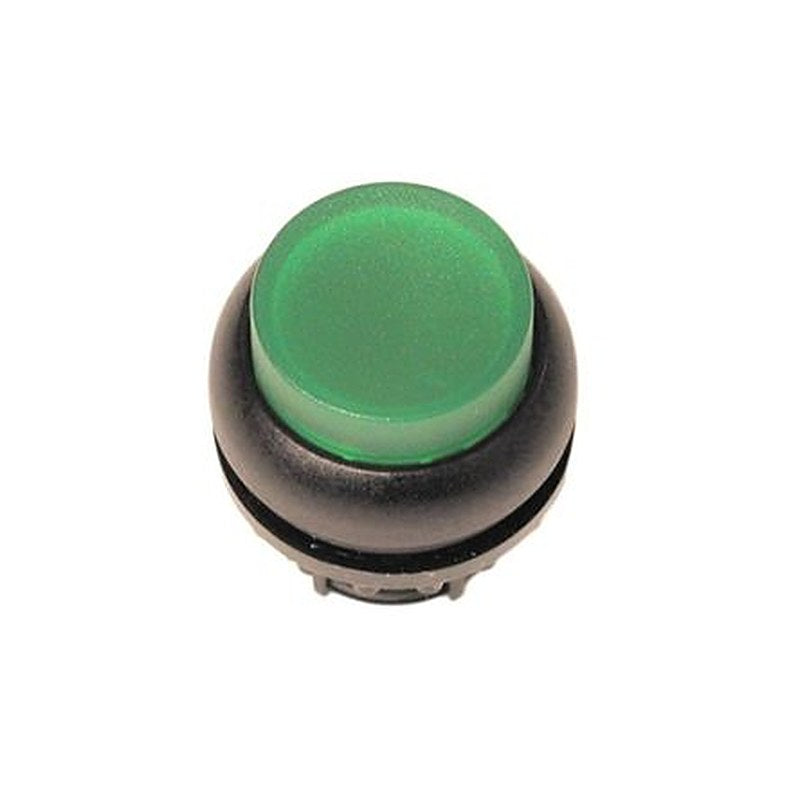 Eaton M22 Series Green Push Button Switch, 22.5 mm Cutout, IP67, IP69K