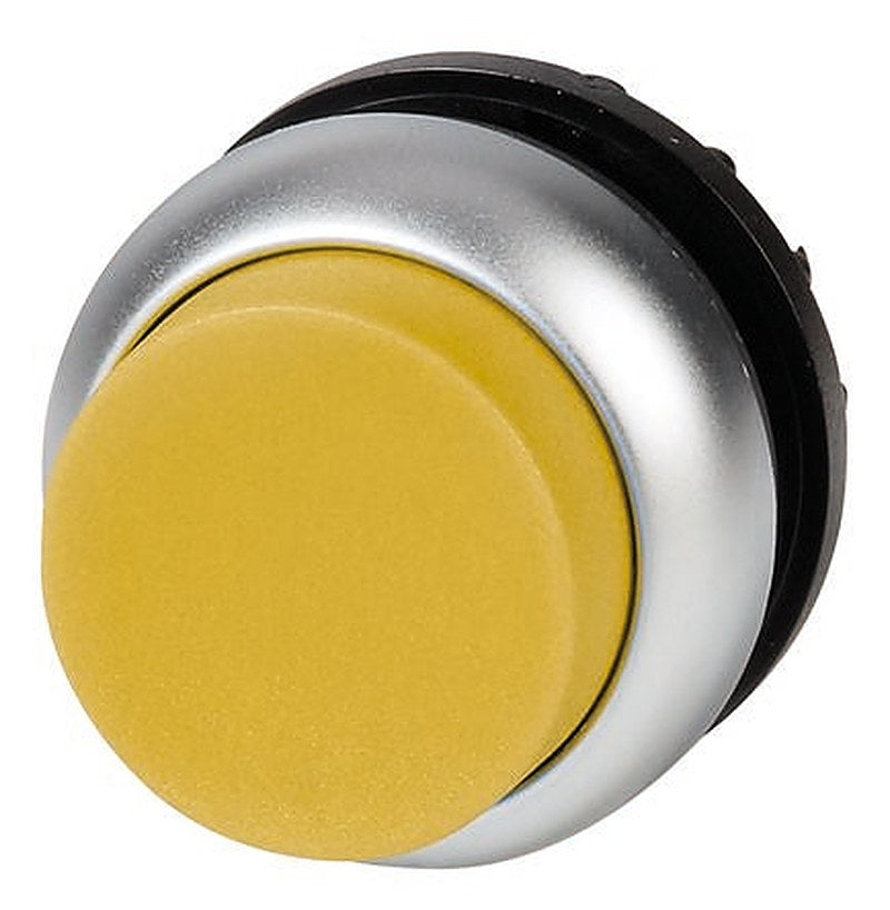 Eaton RMQ Titan M22 Series Yellow Momentary Push Button Head, 22.5 mm Cutout, IP66, IP67, IP69K