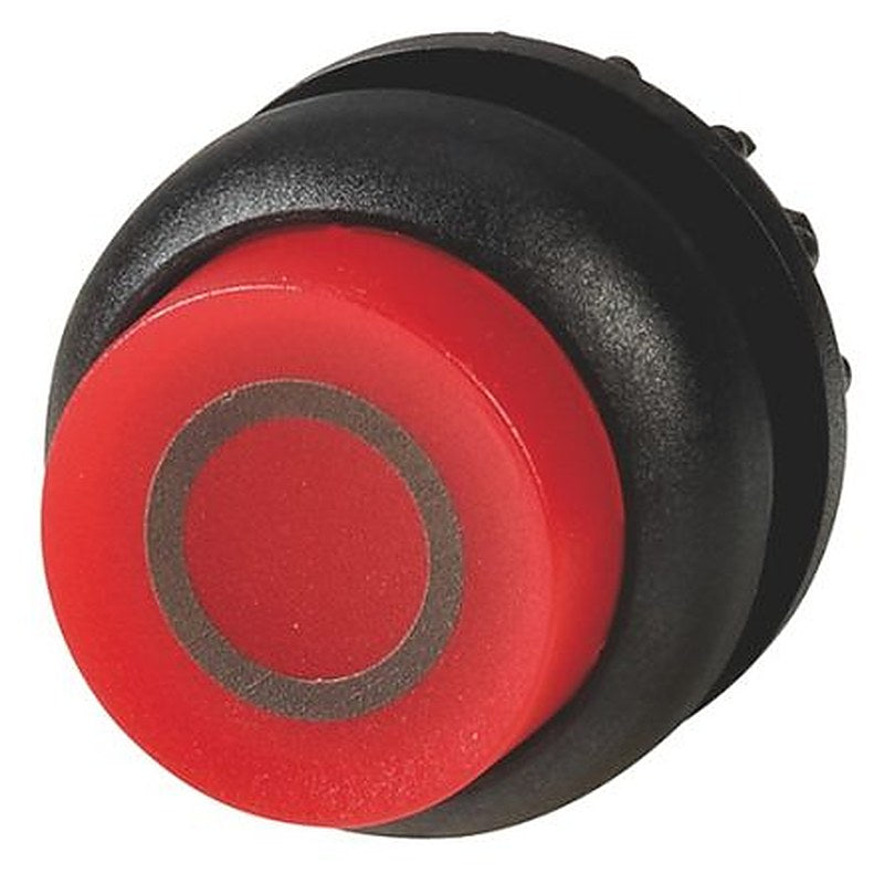 Eaton M22 Series Red Momentary Spring Return Push Button Switch, 22.5 mm Cutout, IP69K, IP67, IP66