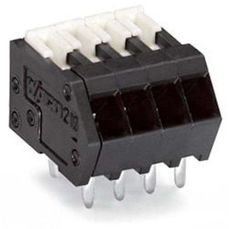 WAGO 218 Series PCB Terminal Block, 2-Contact, 2.54 mm Pitch, 1 Row, 218-502/000-604