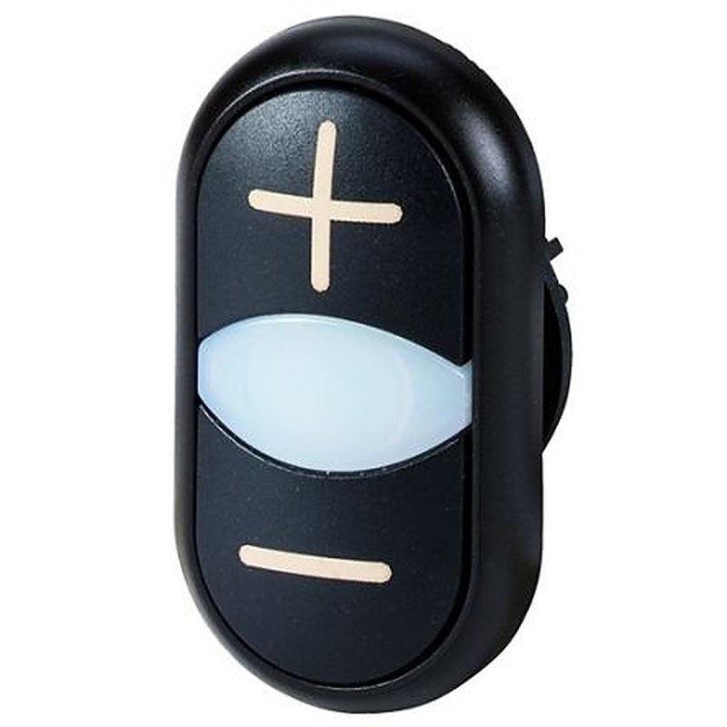 Eaton Black Spring Return Push Button Switch, 22.5 mm Cutout, IP66