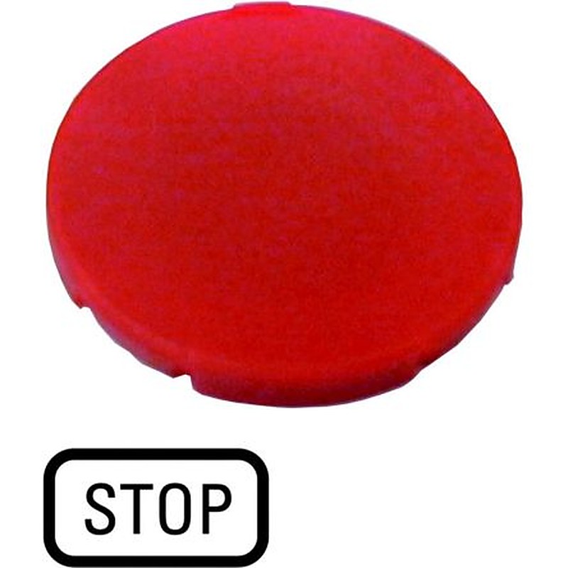 Eaton Button Plate for Use with Push Button, Pre-printed "OFF