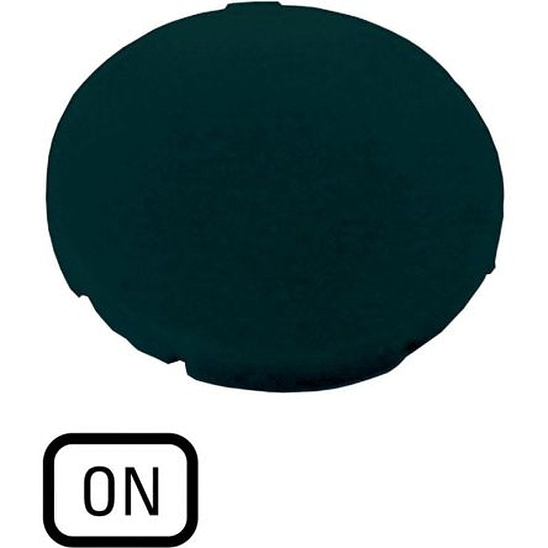 Eaton Button Plate for Use with Push Button, Pre-printed "On