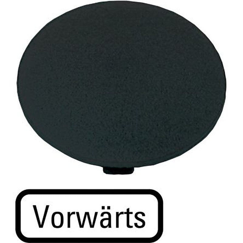 Eaton Button Plate for Use with Push Button, Pre-printed "Plate