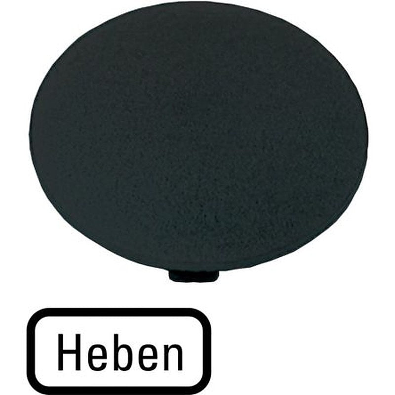 Eaton Button Plate for Use with Push Button, Pre-printed "Heben