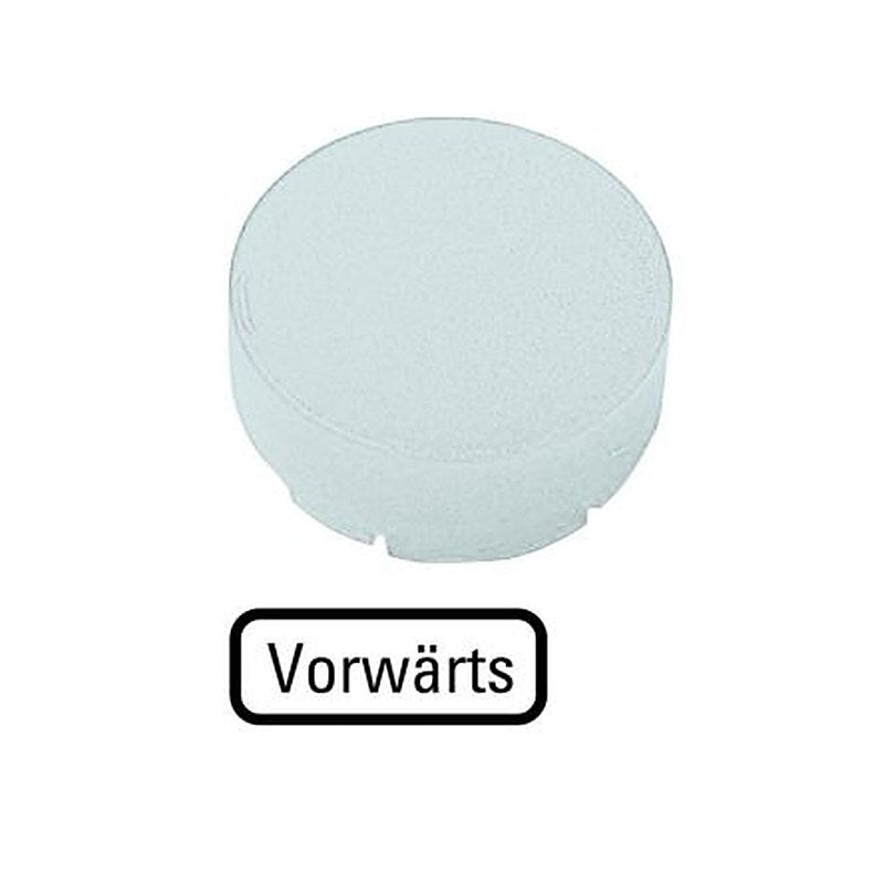 Eaton M22 Series White Push-in Push Button Head Cap, 24 mm Cutout