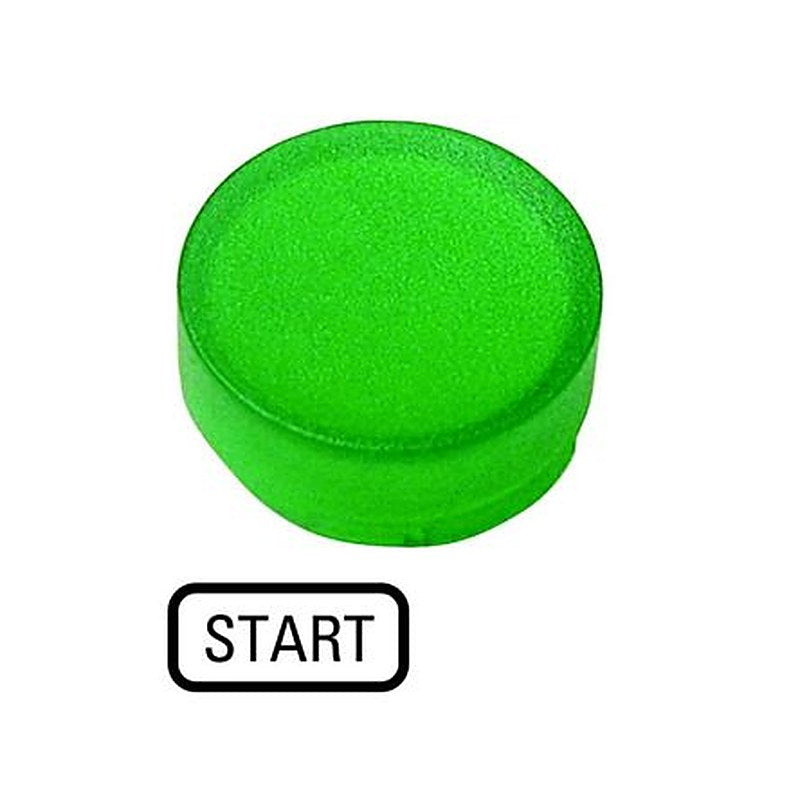 Eaton M22 Series Green Push-in Push Button Head Cap, 24 mm Cutout