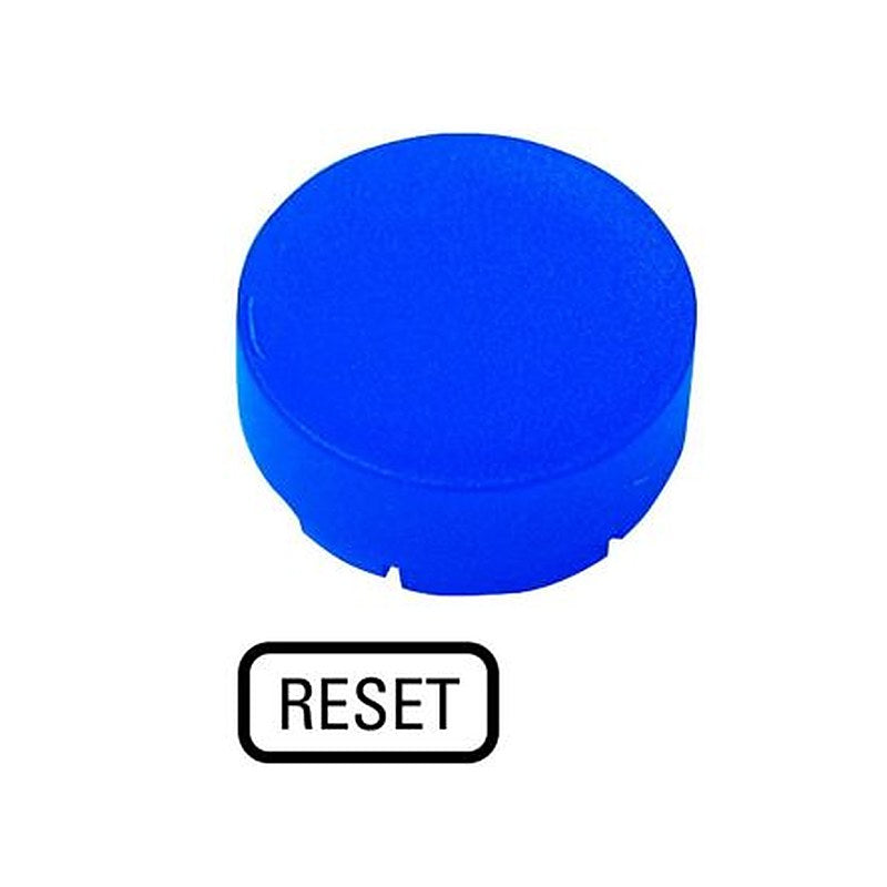Eaton M22 Series Blue Push-in Push Button Head Cap, 24 mm Cutout