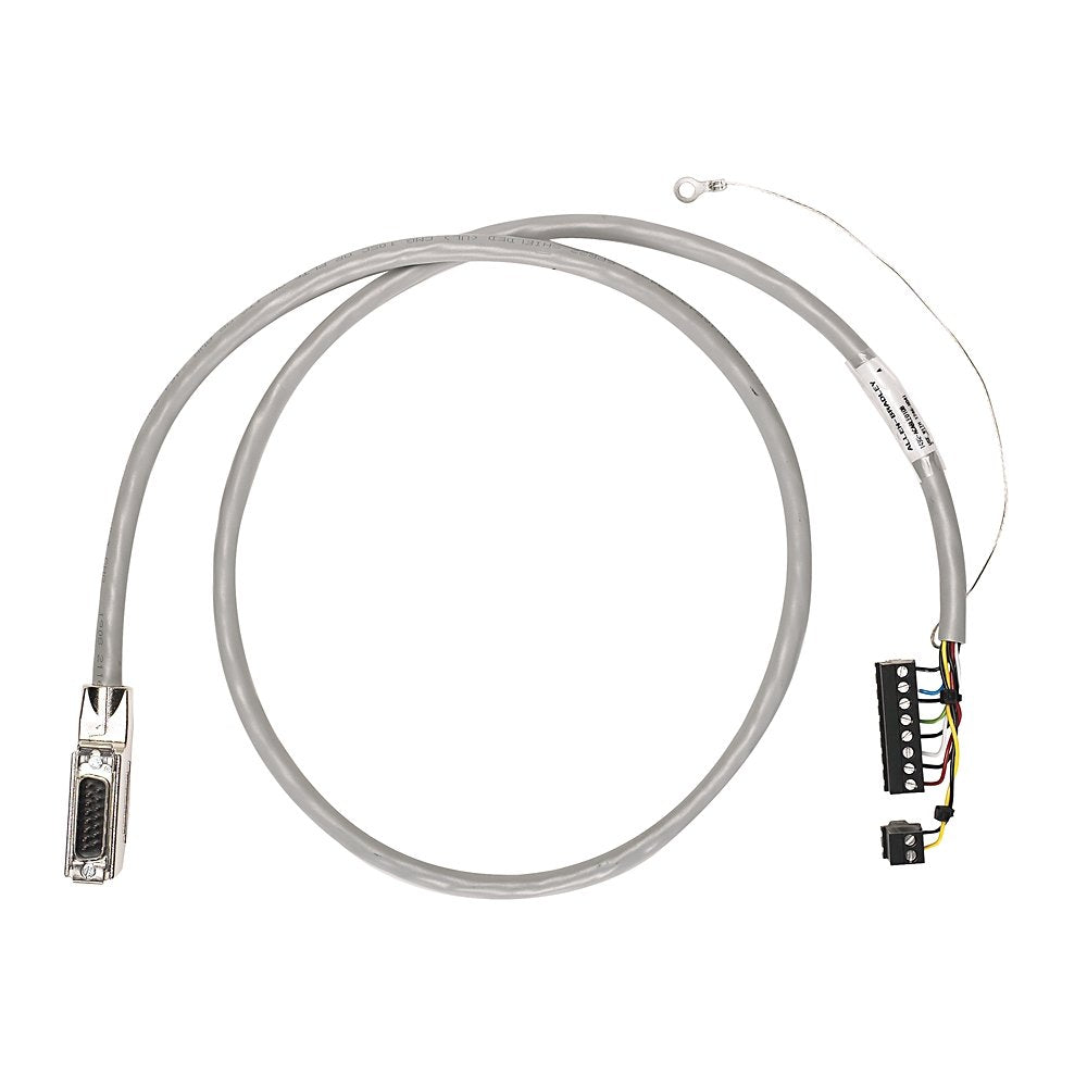 The Rockwell Automation Pre-wired analog interface cable used for bulletin 1756 analog I/O, RTD and -IT6I thermocouple input modules. It is integrated with 1756-TBCH 36-Position & AIFM 25-Pin D-shell connector. The pre-wired cables are designed to minimize control wiring in a panel. 20 meter cable length Removable terminal block 22 AWG wire Reduces wiring time and wiring errors
