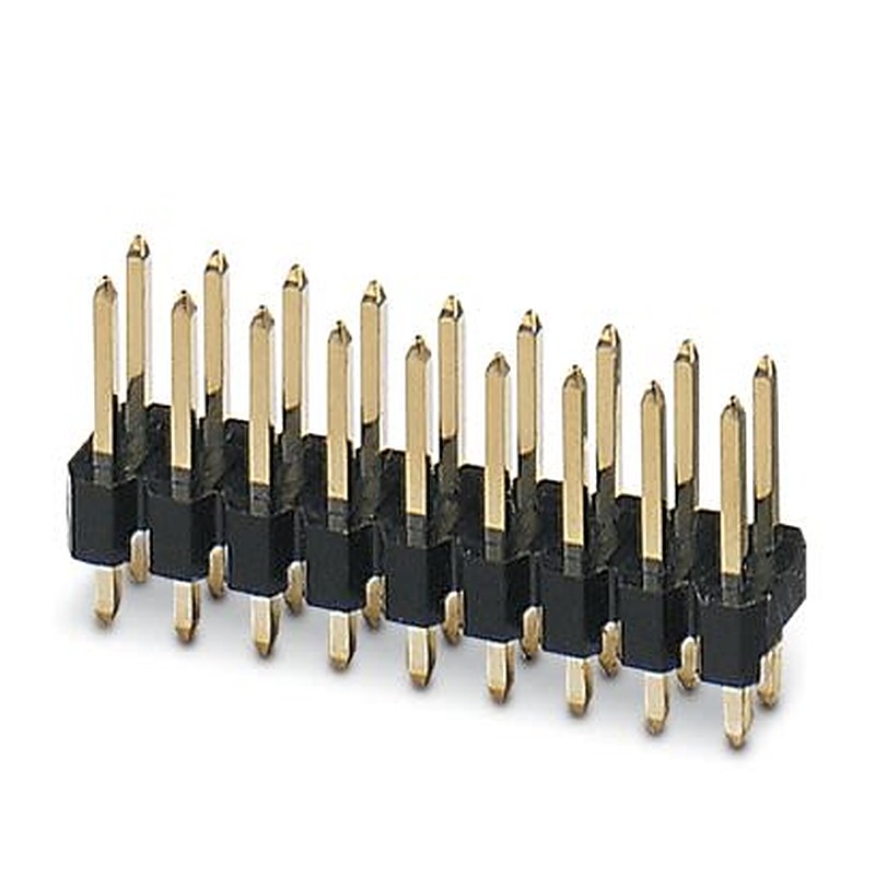 Phoenix Contact PSTD 0 Series Vertical Solder PCB Header, 38 Contact(s), 2.54 mm Pitch, 2 Row