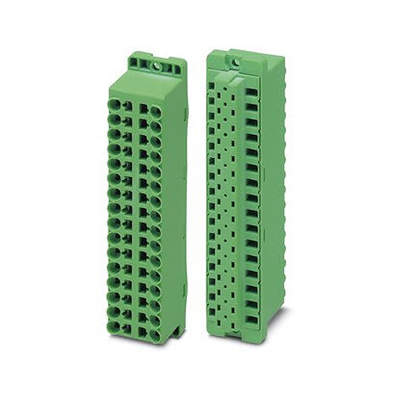 Phoenix Contact 5/D32, RONT-ZFL 1 Series Terminal Strip, 32-Way, 12AWG, 30 AWG Wire, 4A Spring Cage
