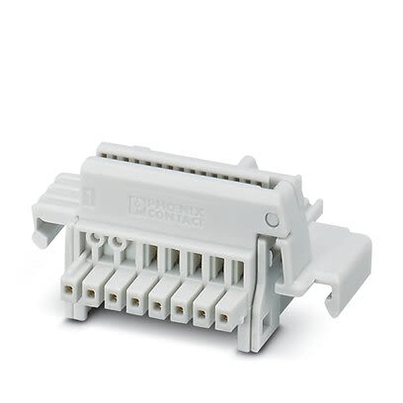 Phoenix Contact TBUS8 Series DIN Rail Bus Connector for Use with ME-IO Multifunctional Housings