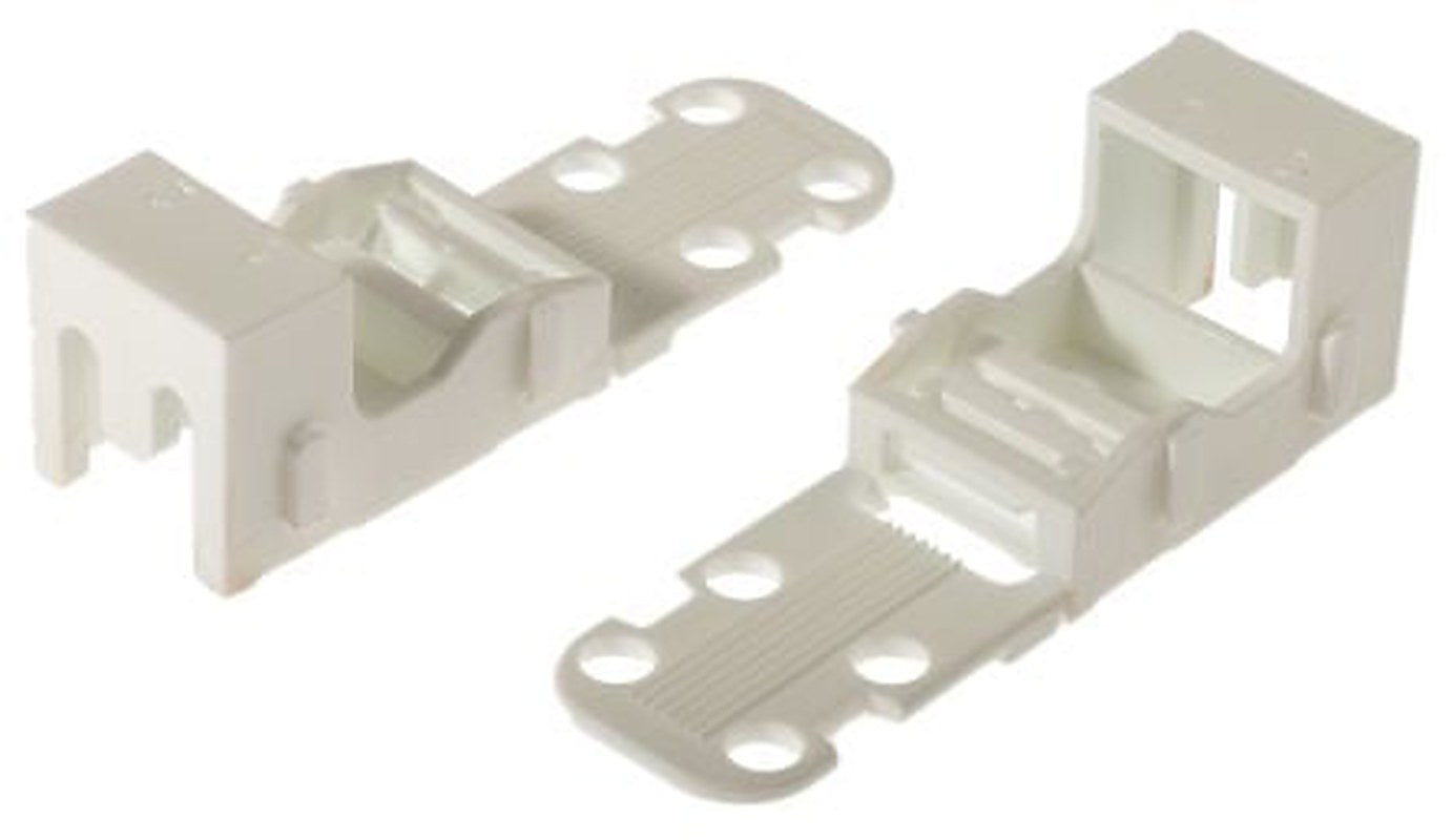 WAGO, 221 Wire Splice Connector, White, Uninsulated