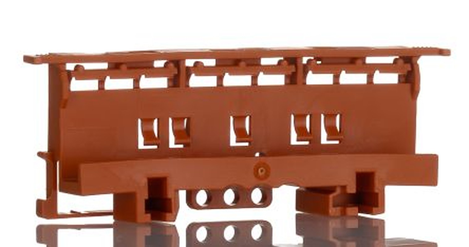 WAGO 221 Series Mounting Carrier for Use with 221 Series Splicing Connectors