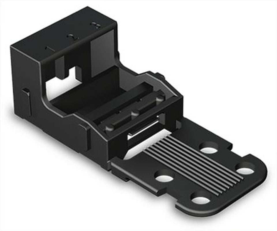 WAGO, 221 Polyamide 66 Mounting Carrier for use with Terminal Bloack