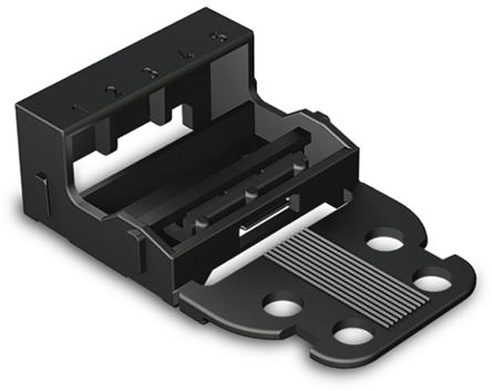 WAGO, 221 Polyamide 66 Mounting Carrier for use with Terminal Bloack